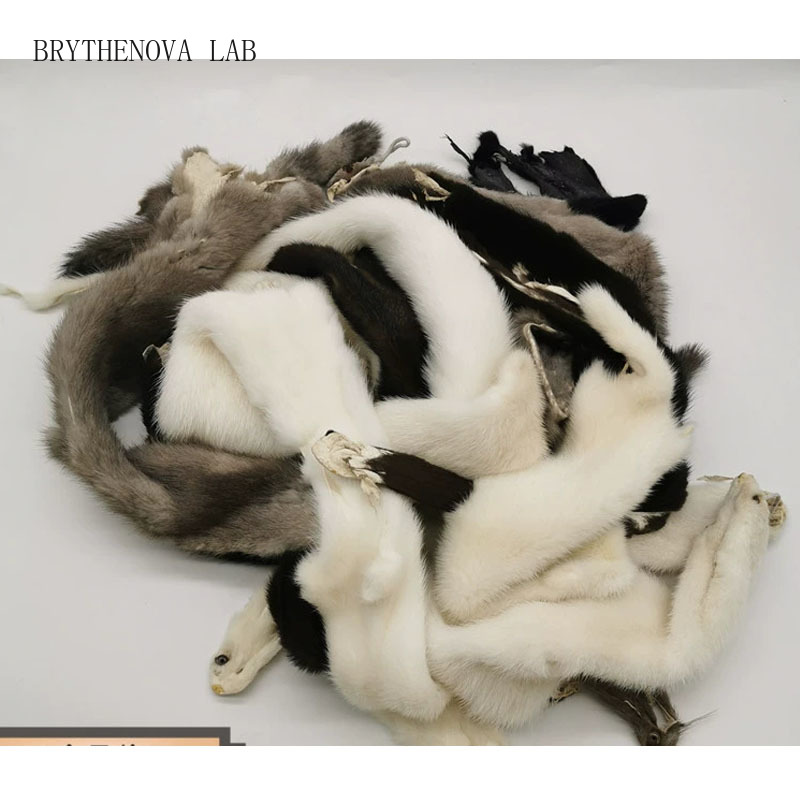 Home Textiles Factory - 本物のミンク毛皮革皮卸売工場供給エコタンニング動物毛皮本物の欠陥のある天然ミンク皮衣料用