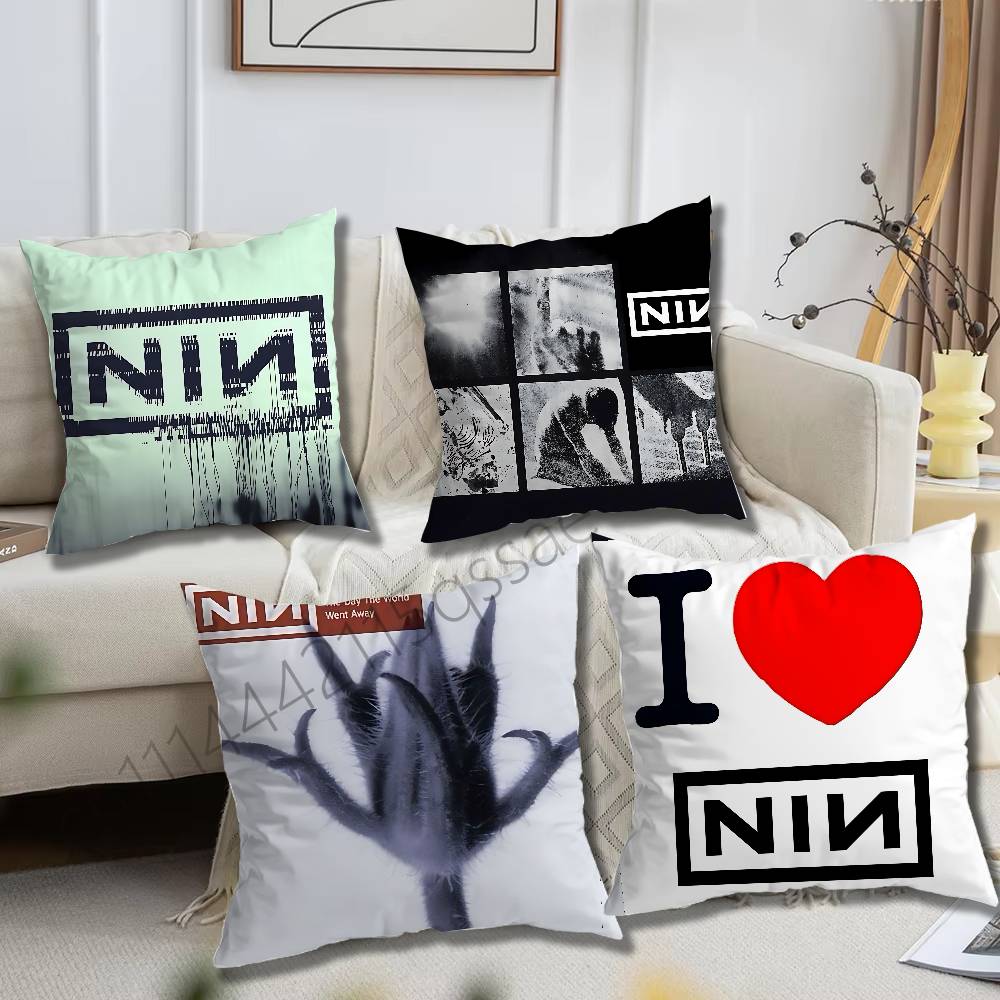 Home Textiles Throw - N-Nine Inch Nails The Fragile シングルスローピローケースカバー