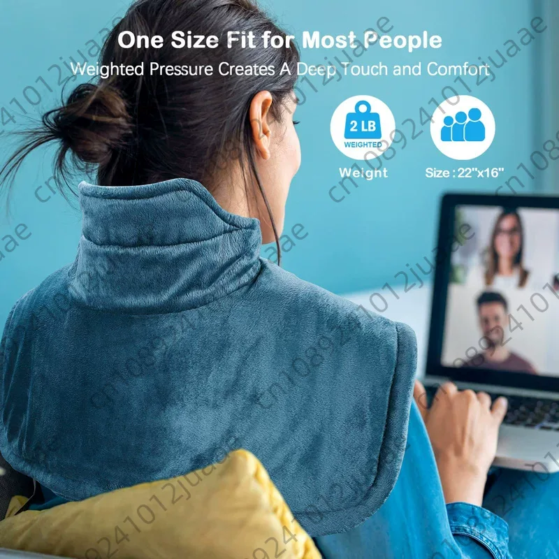 冬用電気暖房ブランケット、肩と首を保護するショール、背中用断 - Electric Blanket Heated のレビューと価格