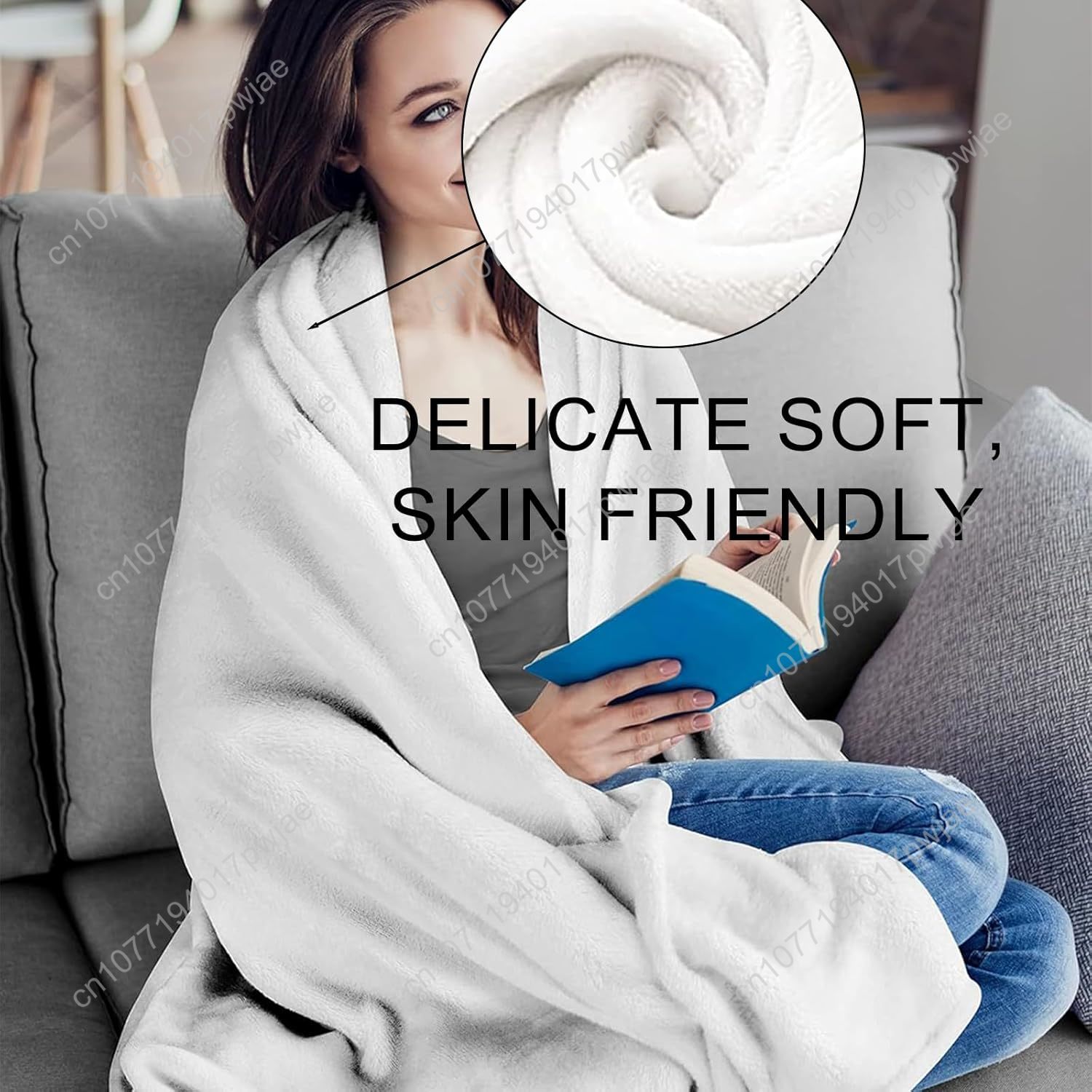 ヴィンテージムースブランケット 大人子供向けギフト ソフトで - Home Textiles Throw のレビューと価格