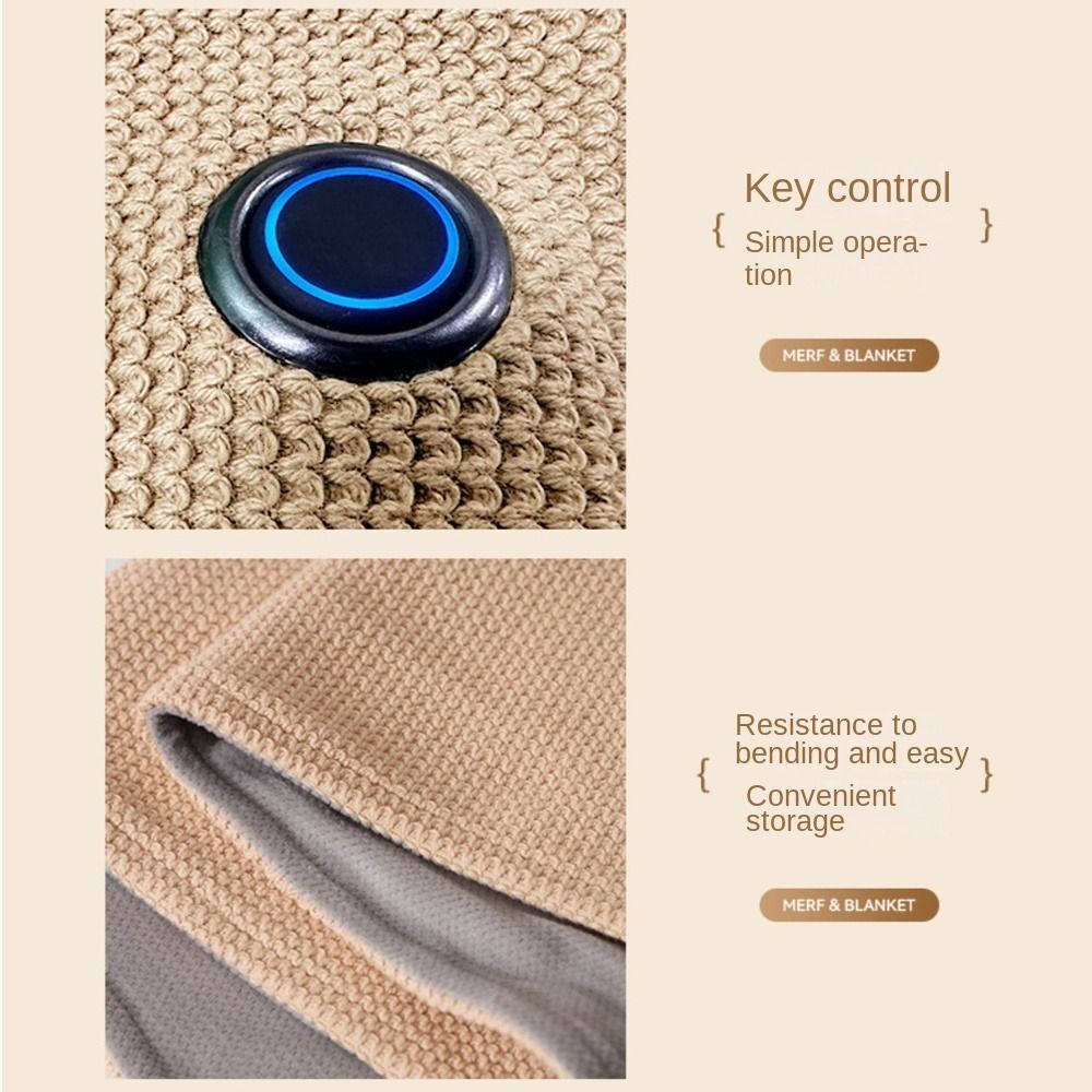 ファッションウェアラブルUSB電気加熱ブランケット3段階温度 - Electric Blanket Heated のレビューと価格