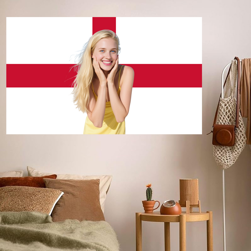 1pc 2D FLAT パーソナライズ イングランド タペス - Textiles For Home のレビューと価格