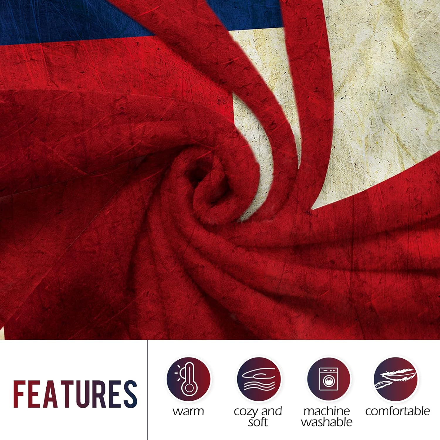 Levens テキサス州旗スローブランケット 女性、女の子、 - Home Textiles Throw のレビューと価格
