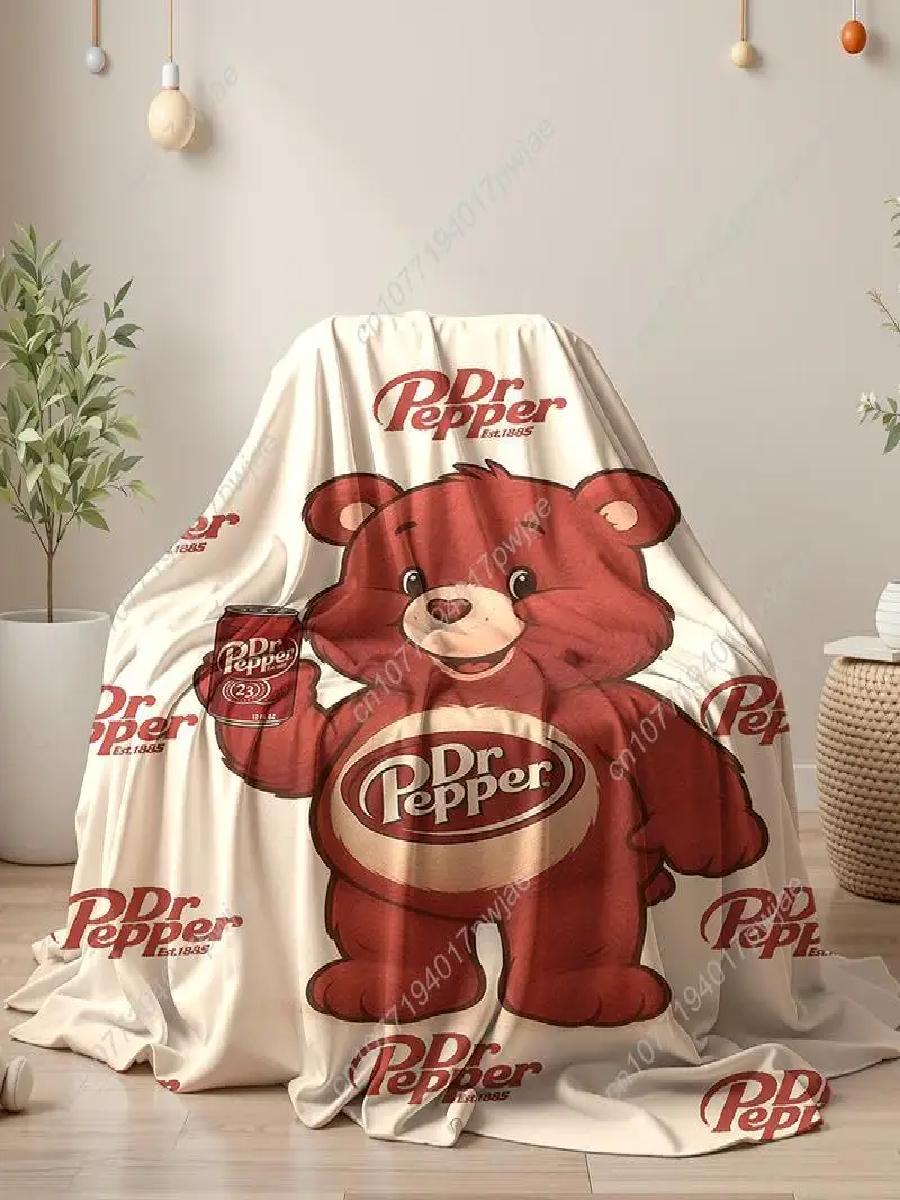 ドクターペッパーベア フランネルスローブランケット 柔らかく - Home Textiles Throw のレビューと価格