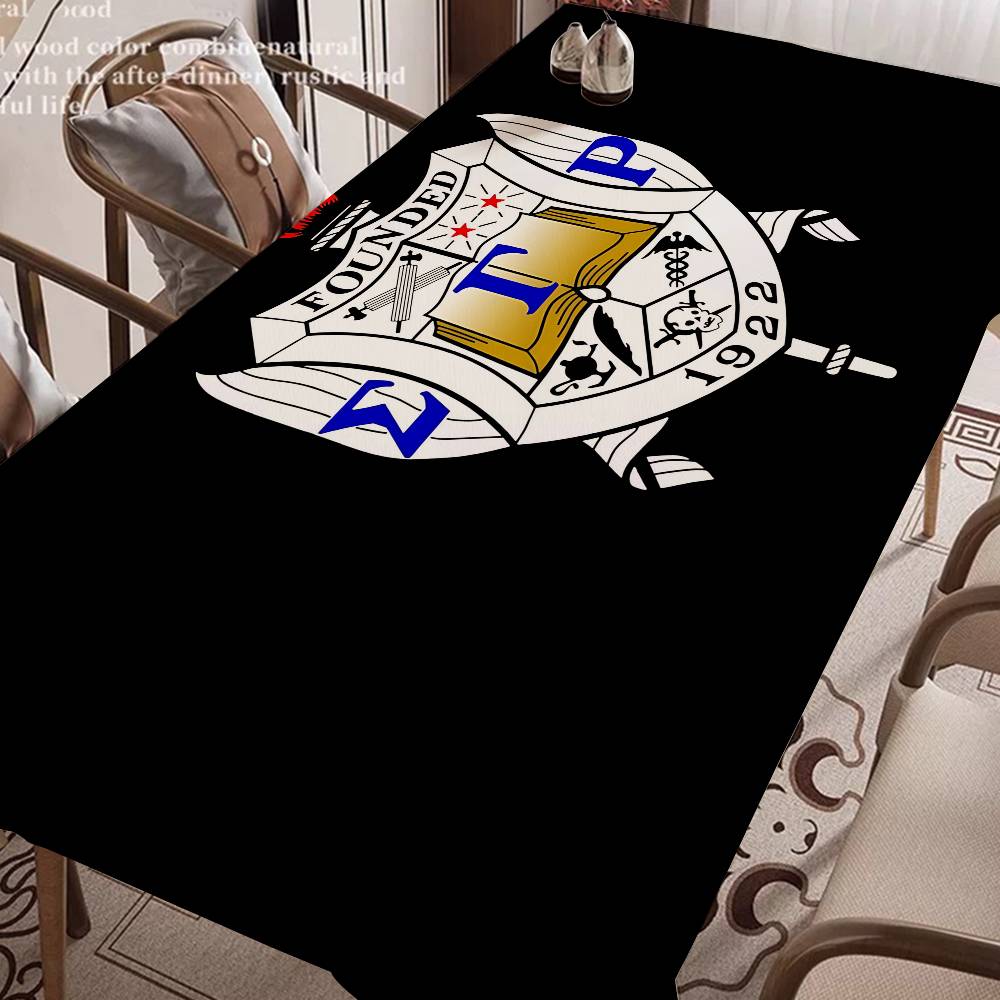 シグマ・ガンマ・ロー ロゴ テーブルクロス ホームディナーパ - Home Textiles Today News のレビューと価格