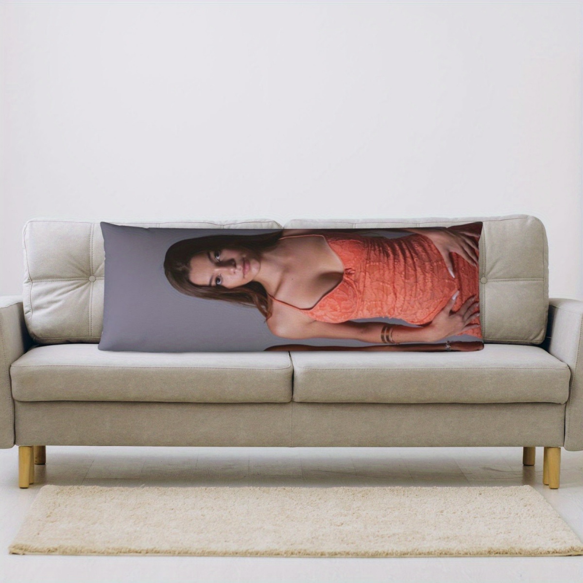 カスタム写真入りボディピローケース – モダンなデザインのプ - Textiles For Home のレビューと価格